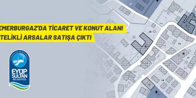 Eyüpsultan Belediyesi'nden arsa satış ihalesi