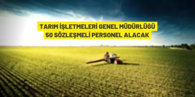 TİGEM 50 sözleşmeli teknik personel alınacak