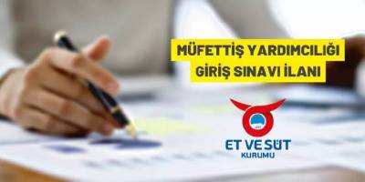 Müfettiş yardımcısı alınacak