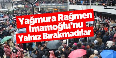 Bozüyüklüler İmamoğlu'nu Yalnız Bırakmadı