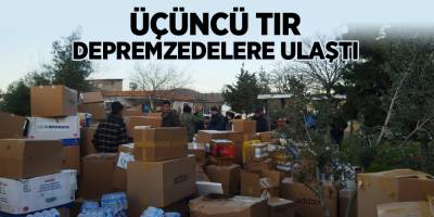 3. TIR NURDAĞI’NDAKİ DEPREMZEDELERE ULAŞTI