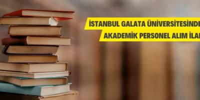 Akademik Personel Alınacak