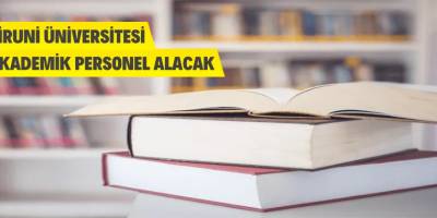 Biruni Üniversitesi Akademik Personel alacak