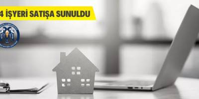 Erzincan Belediyesi 34 işyerini satışa sundu