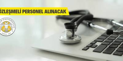 Sözleşmeli Personel Alınacak