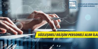 BDDK Sözleşmeli Bilişim Personeli Alacak
