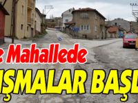 TEKKE MAHALLEDE ÇALIŞMALAR BAŞLADI