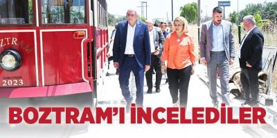 Boztram'ı İncelediler