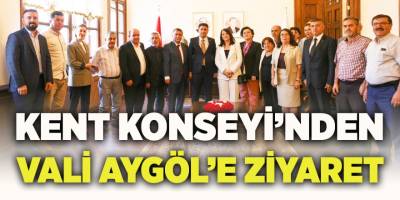 Kent Konseyi'nden Vali Aygöl'e ziyaret