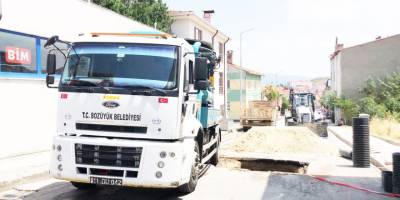 Bozüyük'te Yağmur Suyu Hatları Yenileniyor