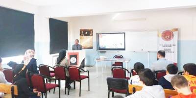 İmam Hatip Lisesi'nde Konferans