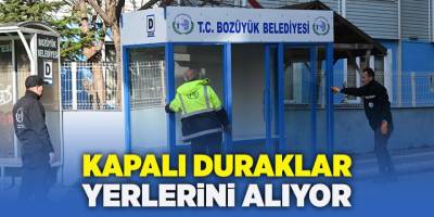 Kapalı Duraklar Yerlerini Alıyor