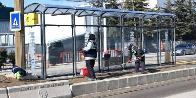 BOZTRAM İstasyonları Temizlendi