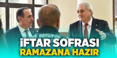 İftar Sofrası Ramazana Hazır