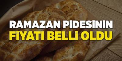Ramazan Pidesinin Fiyatı Belli Oldu