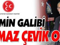 SEÇİMİN GALİBİ YILMAZ ÇEVİK OLDU