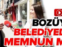 BOZÜYÜK BELEDİYEDEN MEMNUN MU?