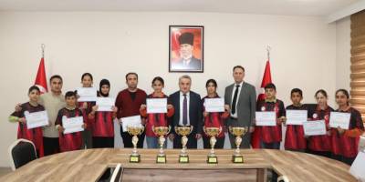 Şampiyon Sporculardan Kaymakam Öztürk'e Ziyaret