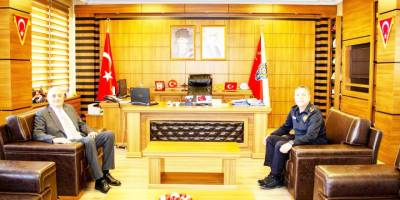 Başkan Bakkalcıoğlu'ndan Müdür Yılmaz'a Ziyaret