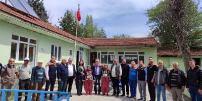 Kaymakam Öztürk'ten Aşağıarmutlu Köyü'ne Ziyaret