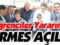 ÖĞRENCİLER YARARINA KERMES AÇILDI
