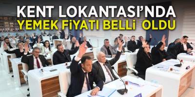 Kent Lokantası'nda Yemek Fiyatı Belli Oldu