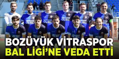Bozüyük Vitraspor BAL Ligi'ne Veda Etti