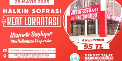 Kent Lokantası Açılıyor!