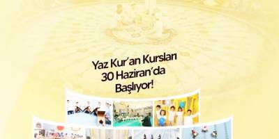 Yaz Kuran Kursları 30 Haziran'da Başlıyor