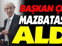 BAŞKAN ÇEVİK, MAZBATASINI ALDI