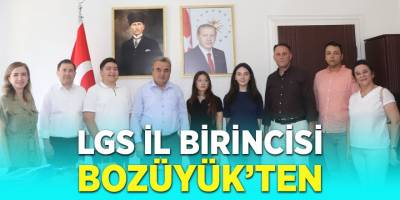 LGS İl Birincisi Bozüyük'ten