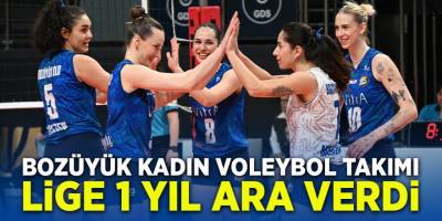 Bozüyük Kadın Voleybol Takımı Lige 1 Yıl Ara Verdi