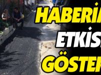 HABERİMİZ ETKİSİNİ GÖSTERDİ