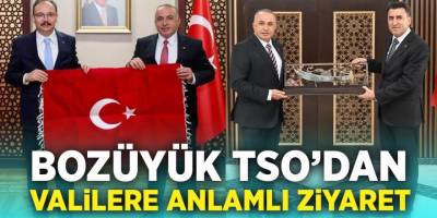 Bozüyük TSO'dan Valilere Anlamlı Ziyaret