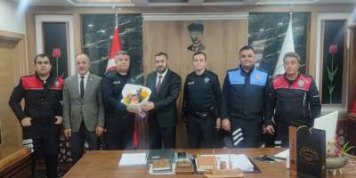 Emniyet Müdürü Bozdemir'den Müftü Arpacı'ya Ziyaret