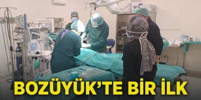 Bozüyük'te Bir İlk