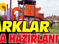 PARKLAR YAZA HAZIRLANIYOR