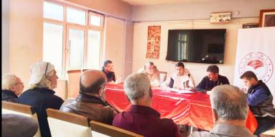 Poyra Köyü'nde Tarımsal Değerlendirme Toplantısı