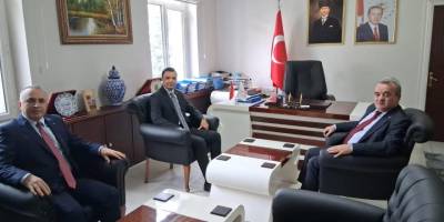 Kaymakam Yayabaşı'ndan Kaymakam Öztürk'e Ziyaret
