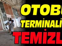 OTOBÜS TERMİNALİ'NDE TEMİZLİK