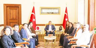 Engelli derneklerinden Vali Sözer’e ziyaret