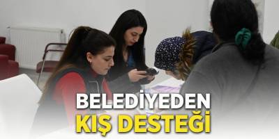 Belediyeden Kış Desteği!