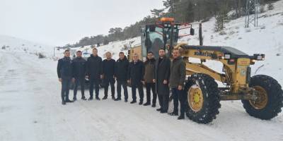 Bozüyük'te Karla Mücadele