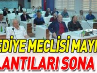 BELEDİYE MECLİSİ MAYIS AYI TOPLANTILARI SONA ERDİ