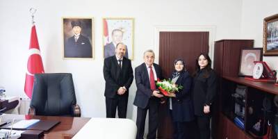 Vergi Haftasında Kaymakam Öztürk’e Ziyaret