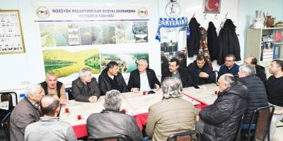 Başkan Bakkalcıoğlu Pazaryerililerle Buluştu