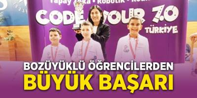 Bozüyüklü Öğrencilerden Büyük Başarı