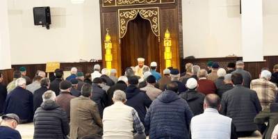 Müftü Arpacı Yeni Mahalle Camii’nde Cemaatle Buluştu