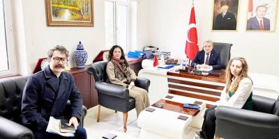 BEBKA İl Koordinatörü Özalp’tan Kaymakam Öztürk’e Ziyaret