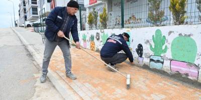 Bozüyük'te Yol Onarım Çalışmaları